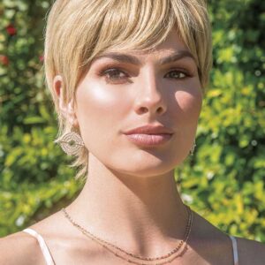 Kris-cabello humano-peluca natural corta