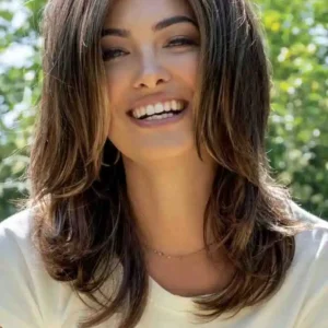 Jodie, peluca sintética larga